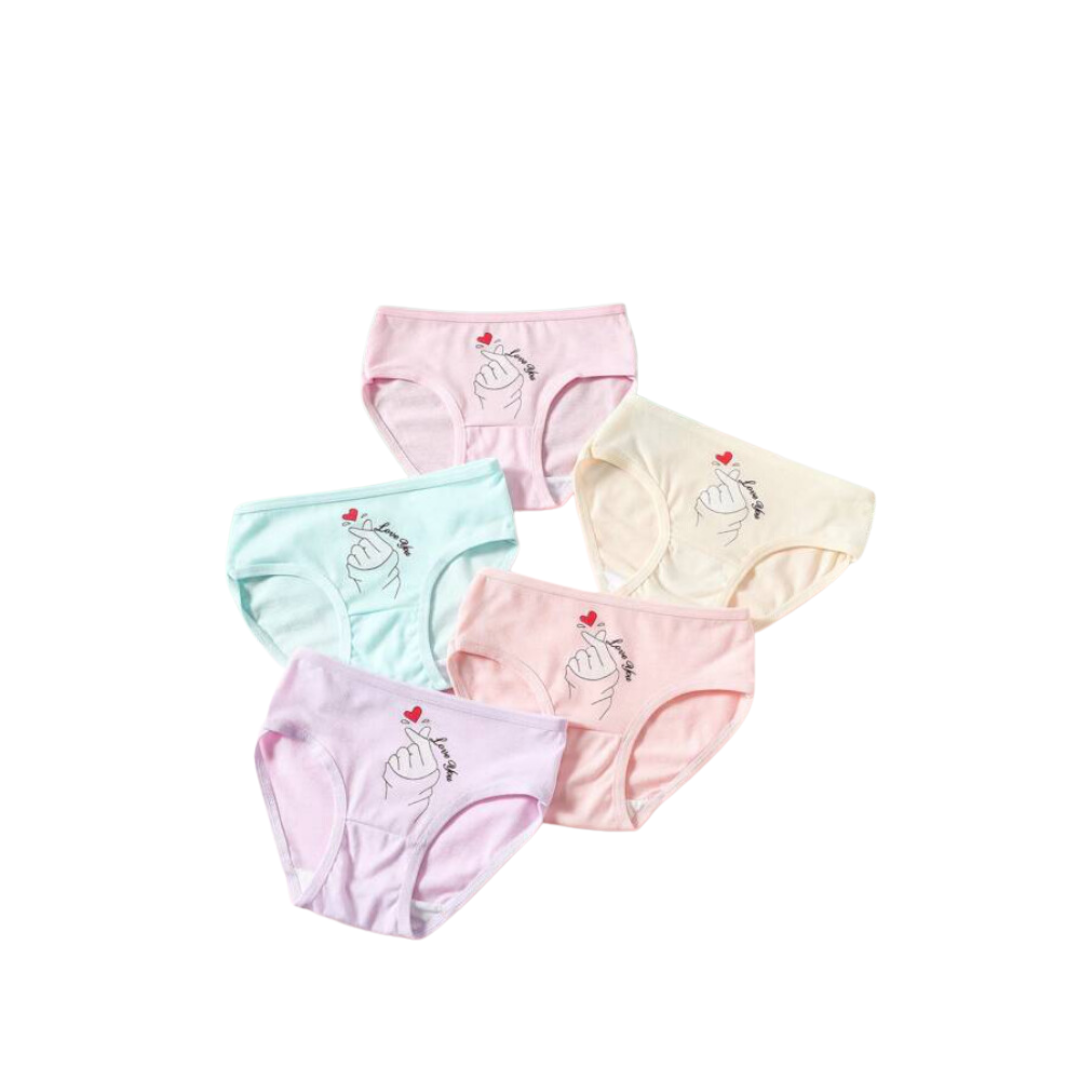 Bragas Infantiles de Algodón con Estampado de Dibujos