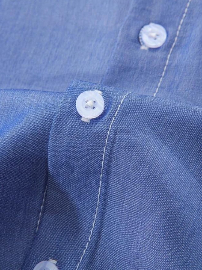 Conjunto Infantil de 3 Piezas - Camisa, Camiseta sin Mangas y Shorts
