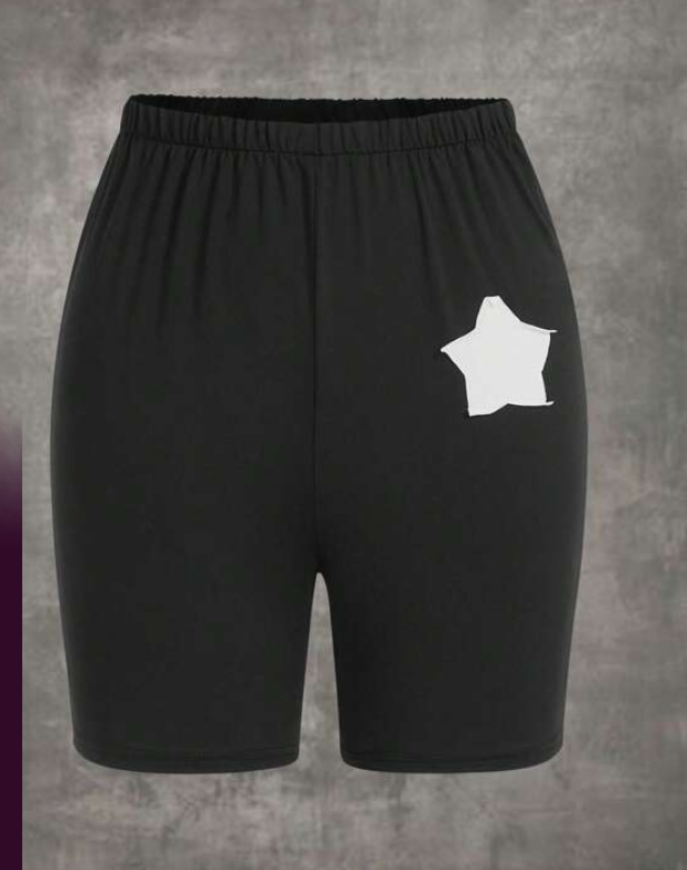 Shorts de Ciclismo con Parches Geométricos
