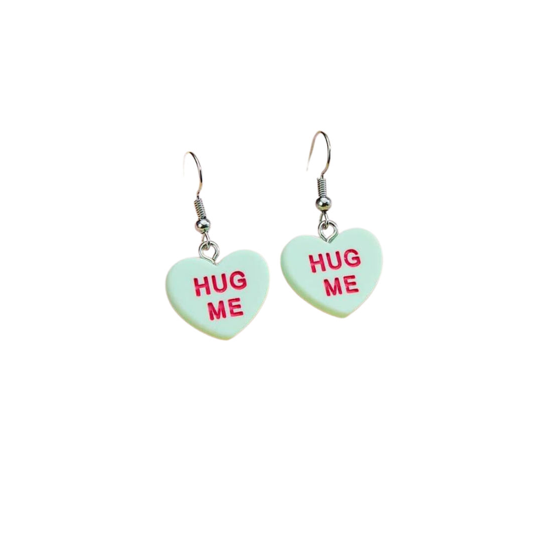 Pendientes en Forma de Corazón "Hug Me"
