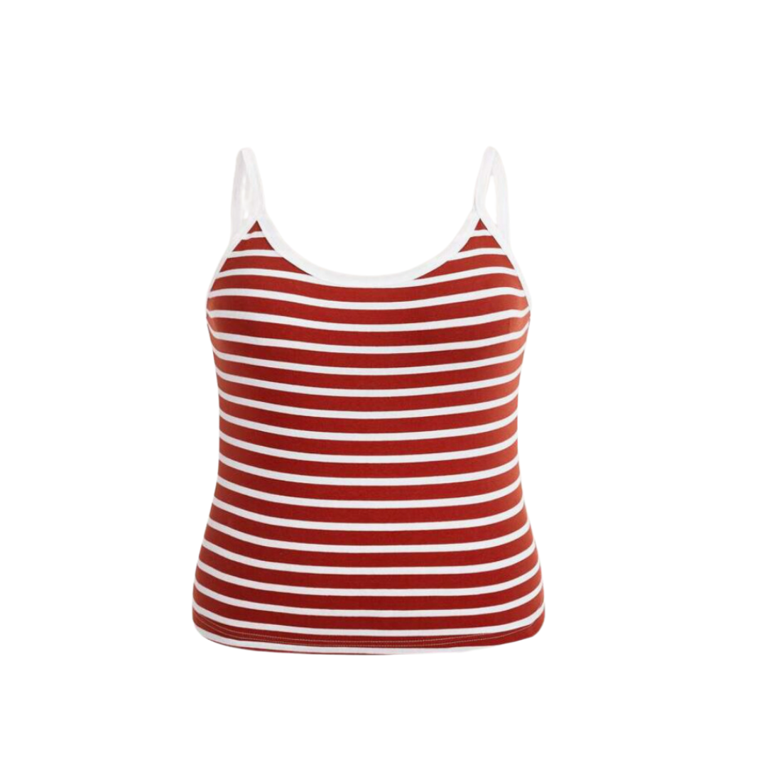 Blusa de Tirantes Finos a Rayas – Comodidad y Estilo 🌟