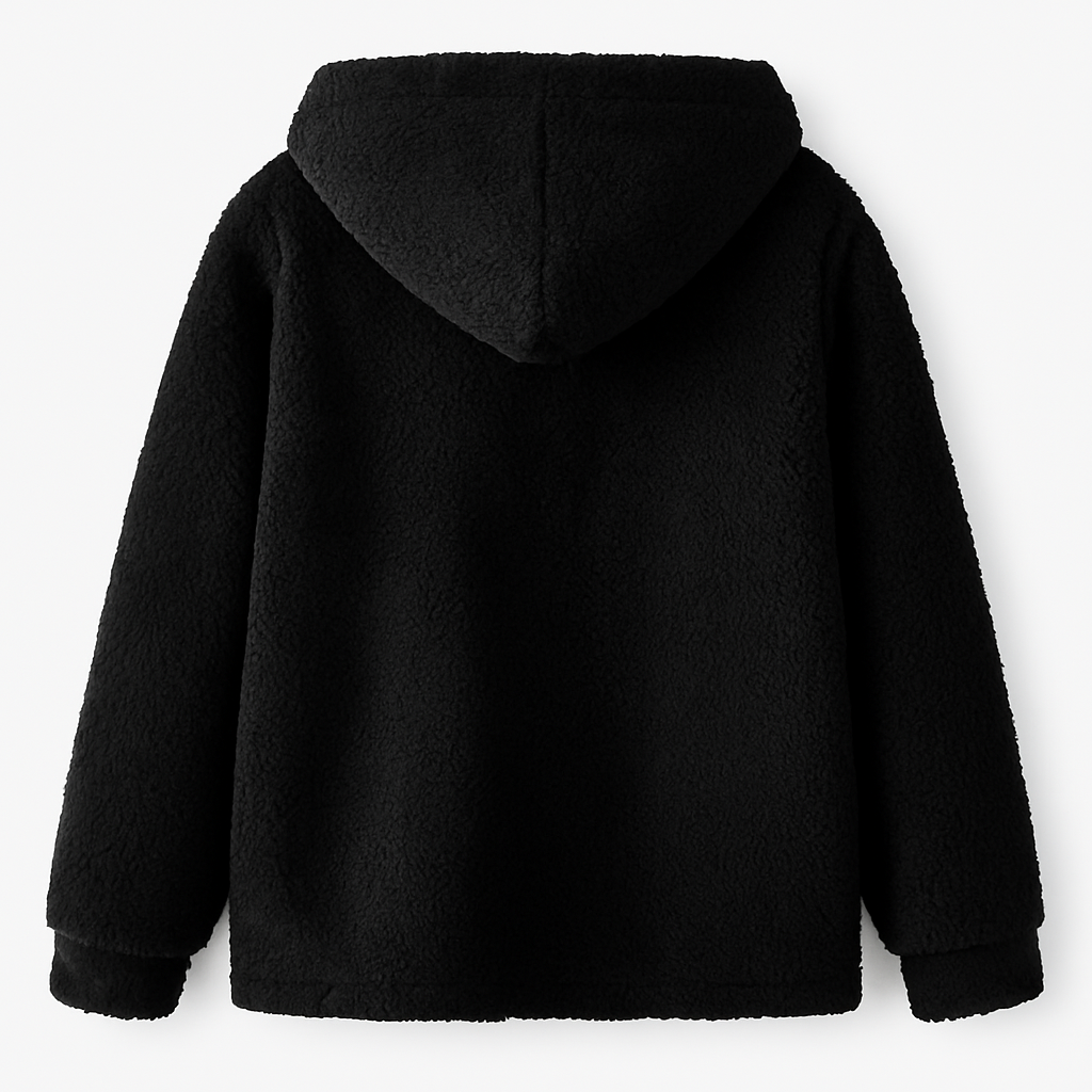 🧥 Chaqueta Infantil – Teddy Reversible con Capucha