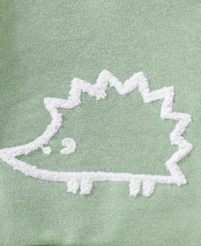Sudadera de Niño con Capucha y Estampado de Erizo