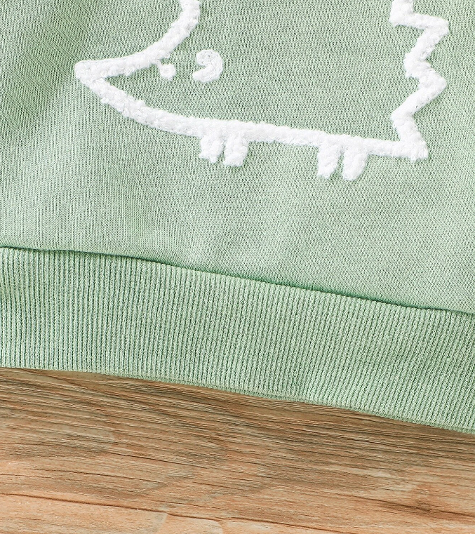 Sudadera de Niño con Capucha y Estampado de Erizo