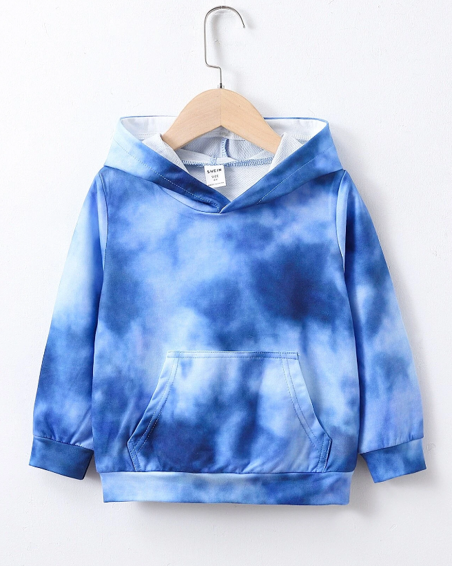 Sudadera Azul Tie-Dye para Niños