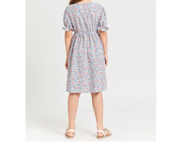 Vestido Dulce Floral de Margaritas para Niñas
