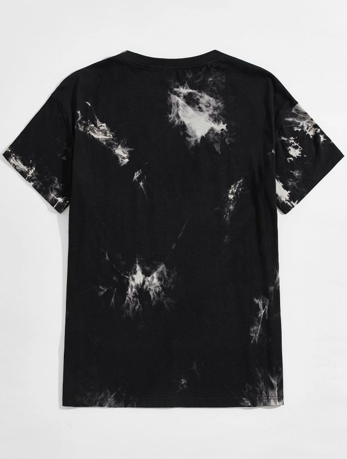 Camiseta "Los Angeles California" Estampado Tie-Dye