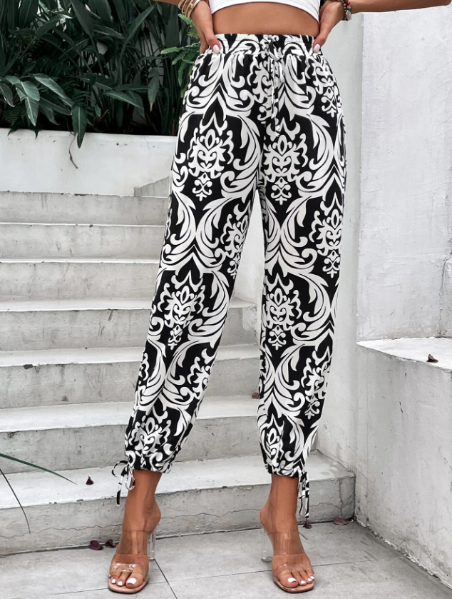 Pantalón Jogger con Estampado Integral