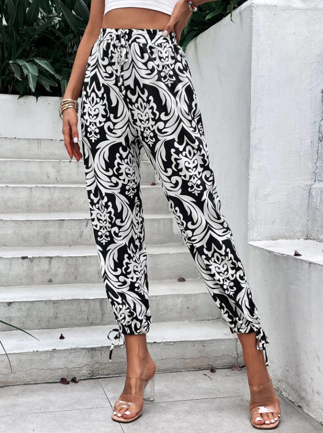 Pantalón Jogger con Estampado Integral