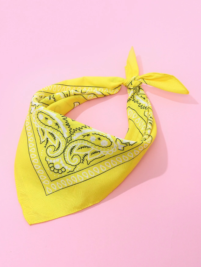 Bandana de Estilo Clásico en Varios Colores
