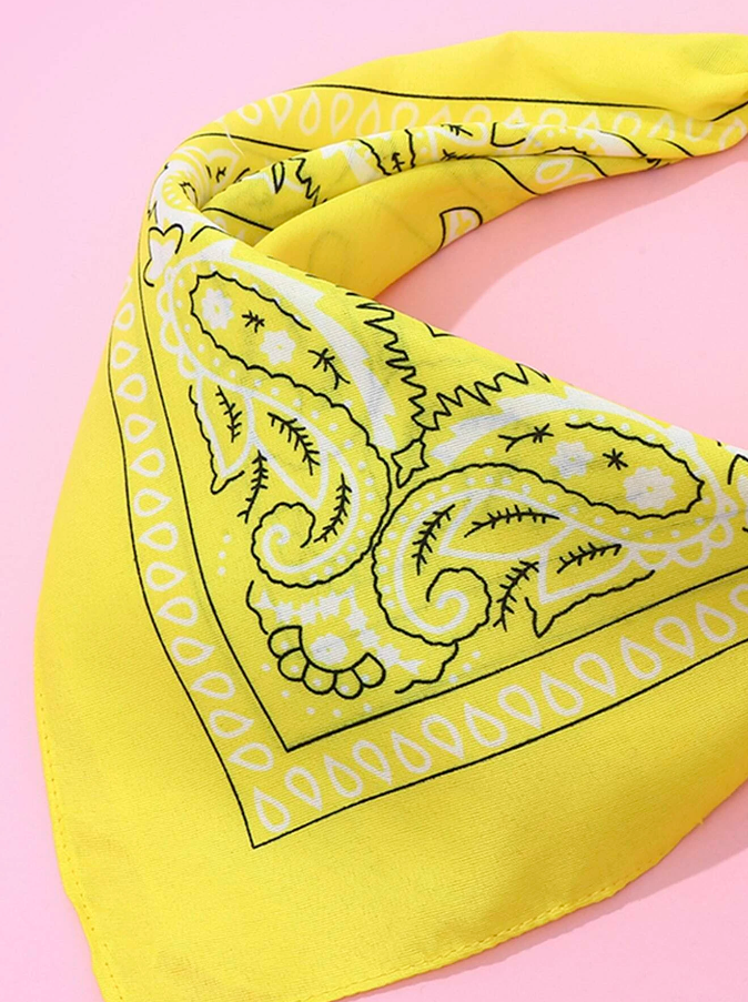 Bandana de Estilo Clásico en Varios Colores
