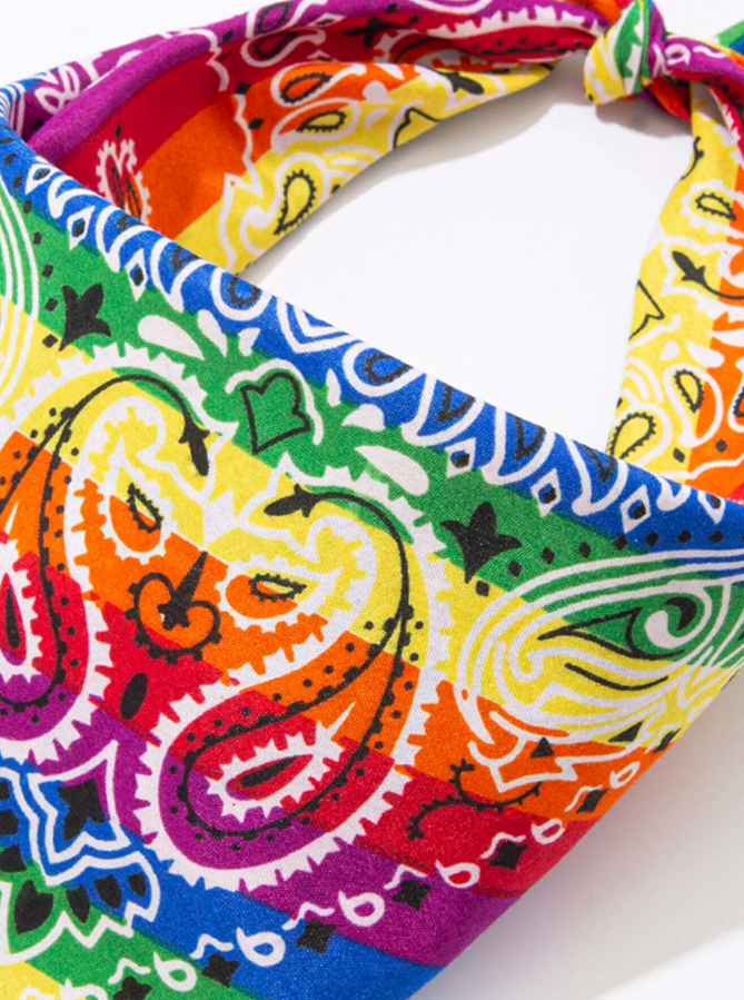 Bandana de Estilo Clásico en Varios Colores