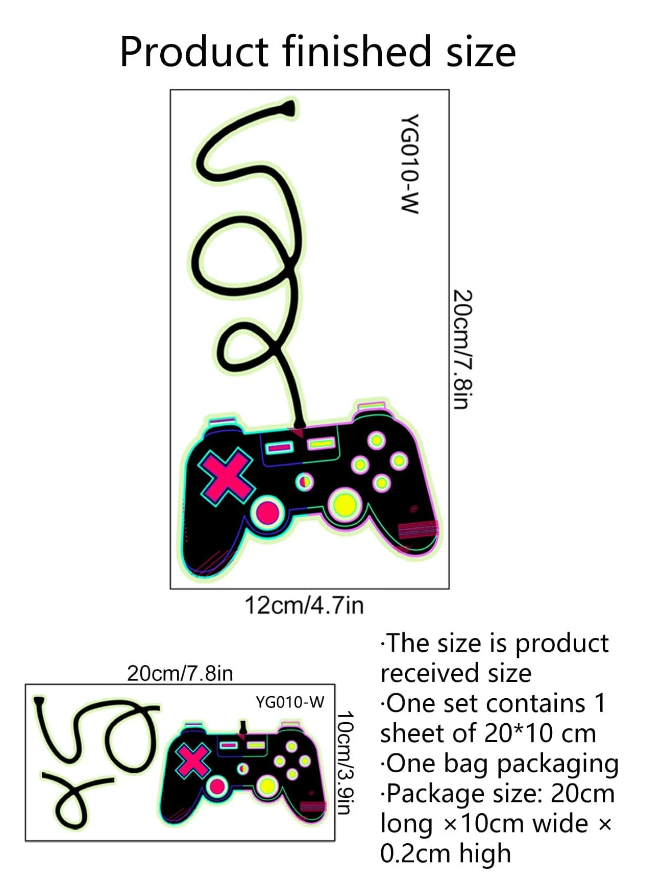 Adhesivo Decorativo "Mando de Videojuego"