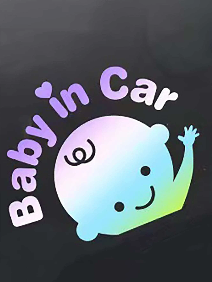 Pegatina de coche "Baby in Car"