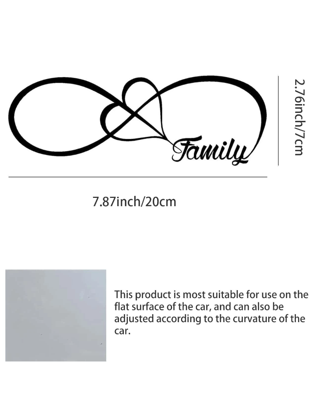 Adhesivo Decorativo "Family"