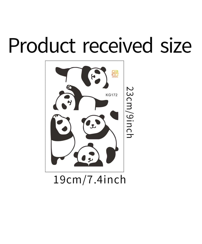 Adhesivo Decorativo "Pandas para Interruptores"
