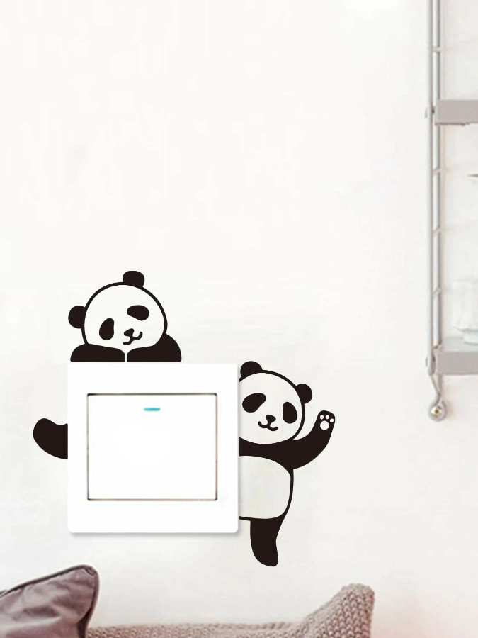 Adhesivo Decorativo "Osos Panda"