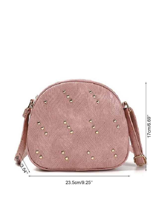 Bolso Domo con Tachuelas Estilo de Moda