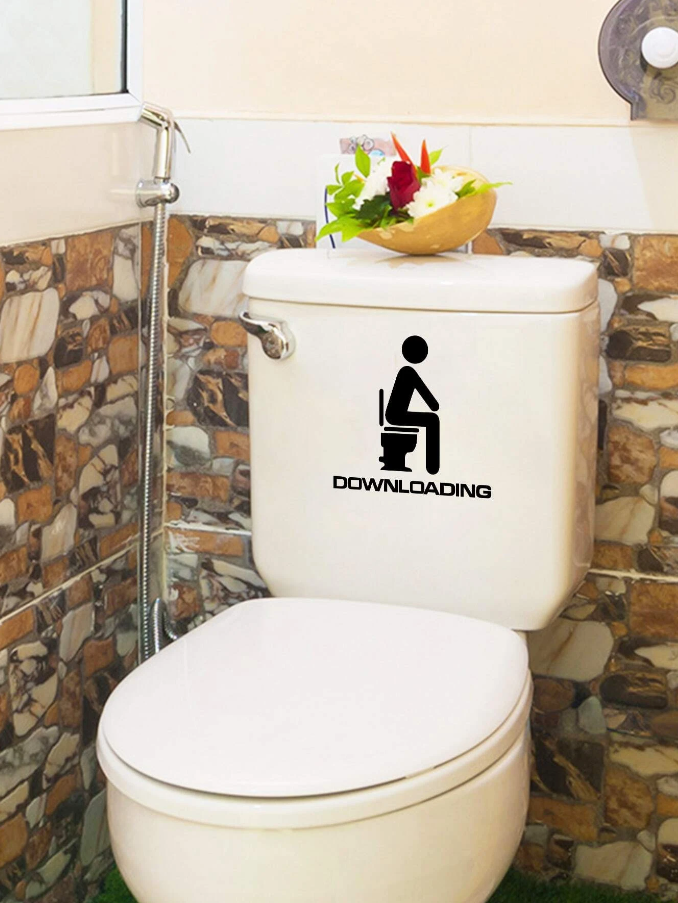 Adhesivo Decorativo "Downloading"