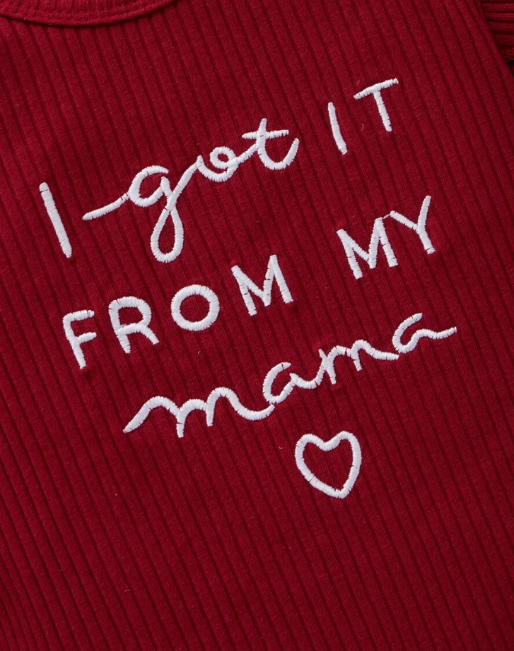 Set de 3 Piezas para Bebé - Body, Pantalón y Diadema