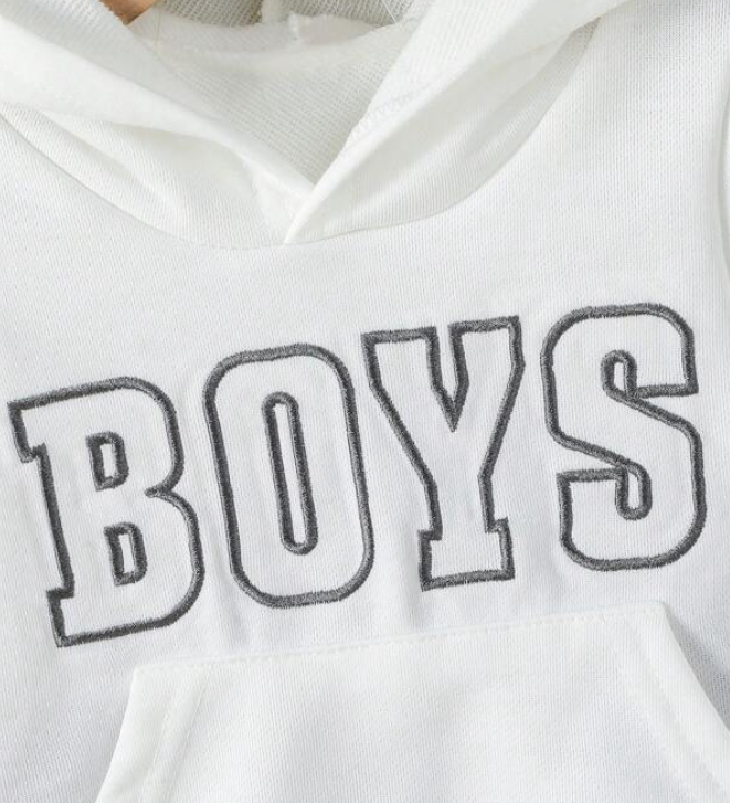 Conjunto de Sudadera y Pantalones Deportivos "BOYS"