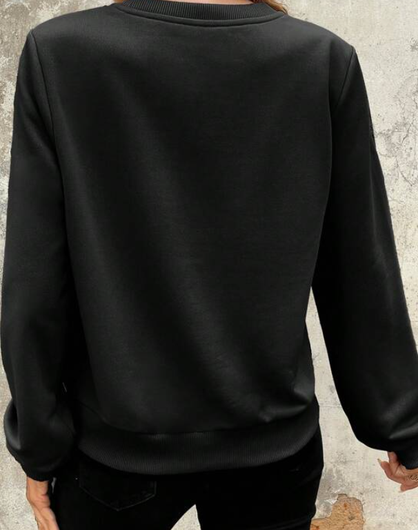 Sudadera con Estampado "LOVE"