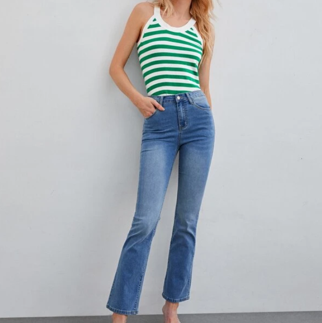 Top Casual a Rayas Multicolor