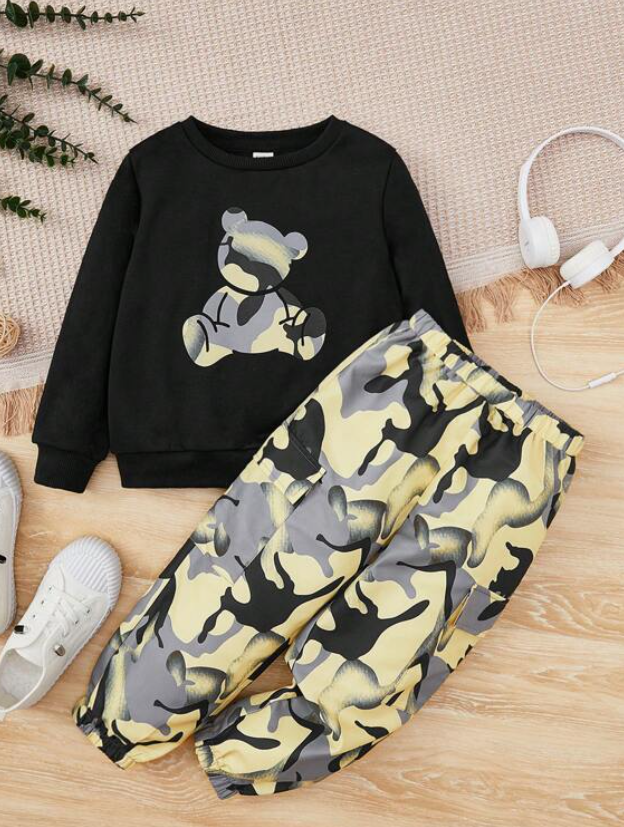 Conjunto Casual para Niños - Estilo Moderno y Cómodo