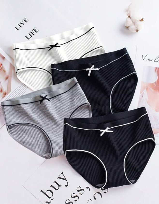 Bragas de Algodón Lisas con Diseño Clásico
