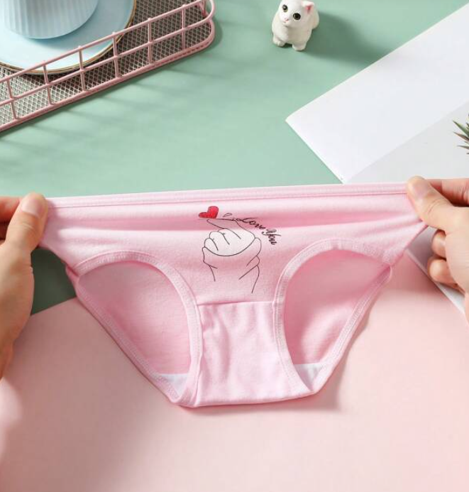Bragas Infantiles de Algodón con Estampado de Dibujos