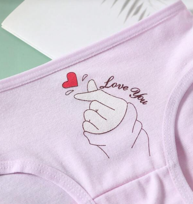 Bragas Infantiles de Algodón con Estampado de Dibujos
