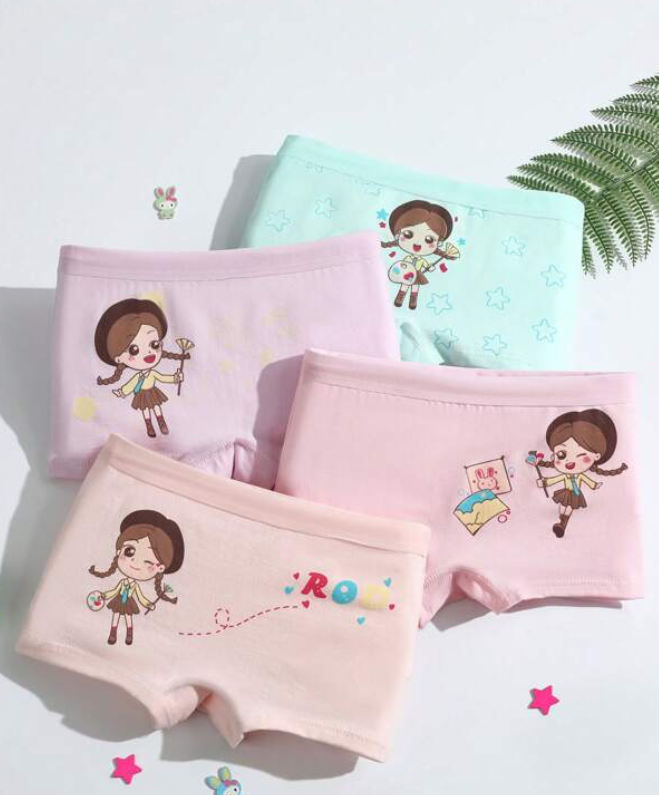 Bragas Infantiles con Estampado de Dibujos