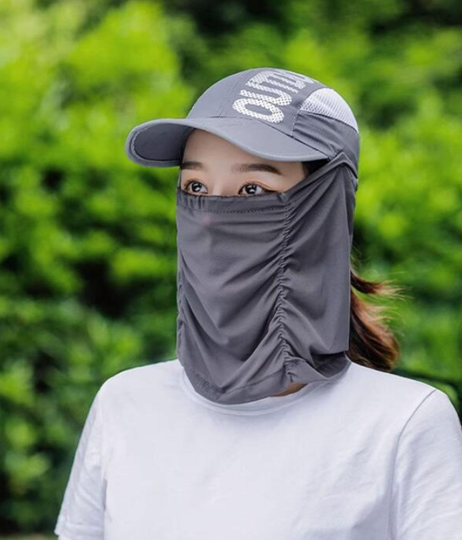 Gorra con Protección Facial