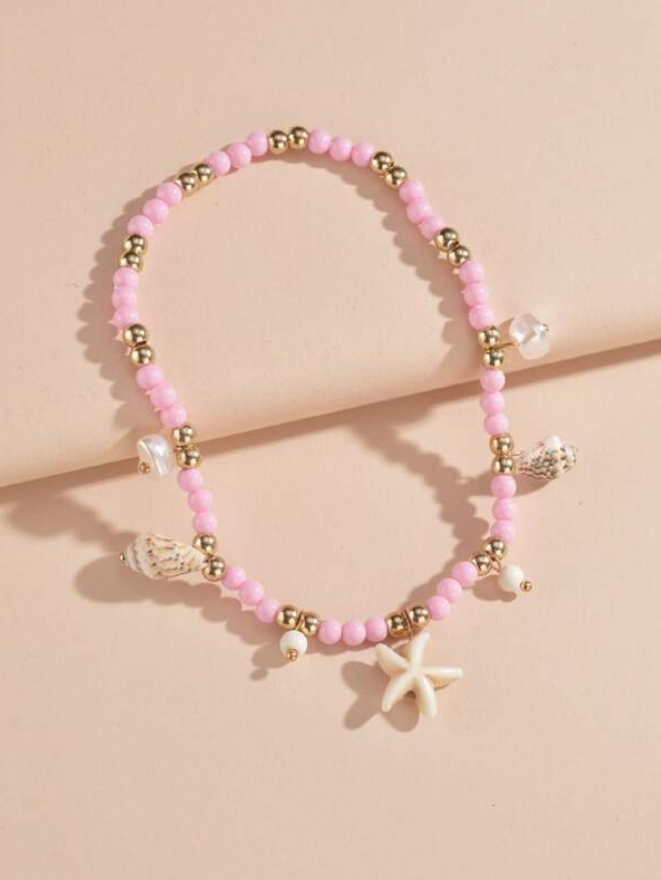 Tobillera con Encanto de Conchas