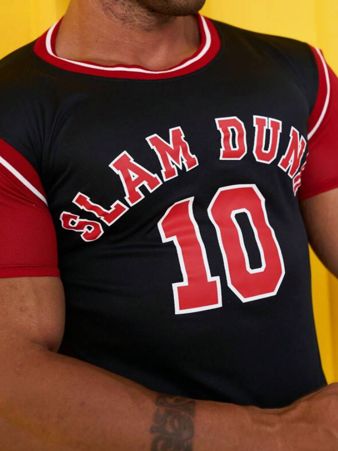 Camiseta Deportiva "Slam Dunk 10" 🏀🔥