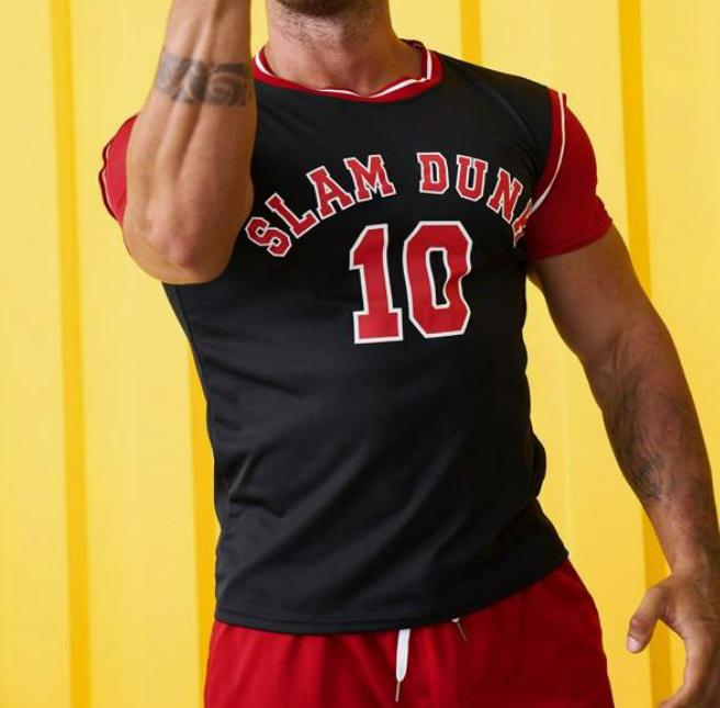 Camiseta Deportiva "Slam Dunk 10" 🏀🔥
