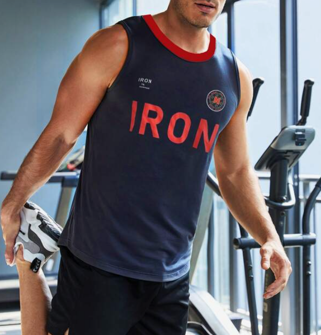 Camiseta Sin Mangas "IRON" para Entrenamiento 💪🔥