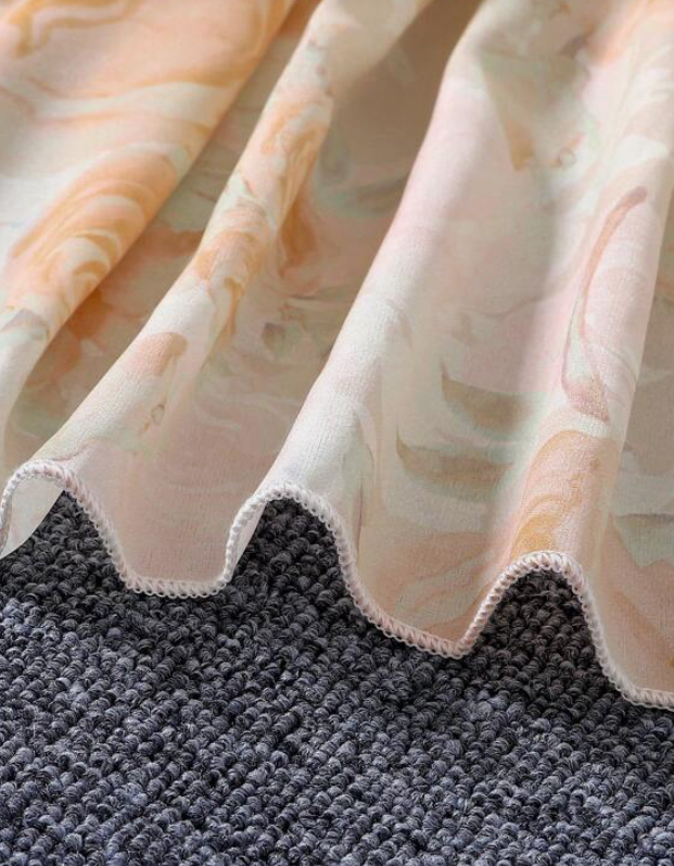 Vestido Smock Floral Rosa Pálido con Manga Farol 🌸