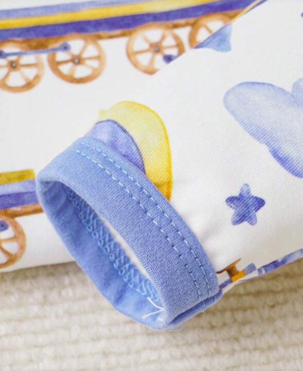 Set de Ropa para Bebé con Estampado de Dibujos Animados