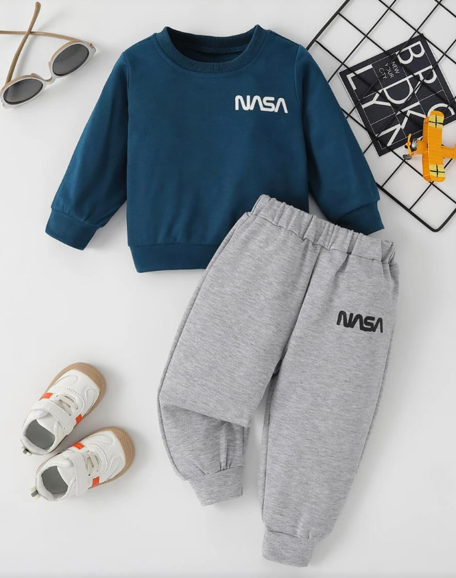 Conjunto Deportivo Infantil NASA - Multicolor
