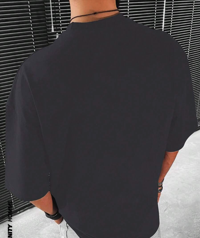 👕 Polera Oversized Estilo Casual – Estampado “Grateful”