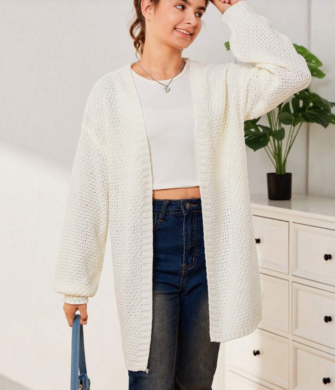 🧶 Chaleco Largo de Punto – Estilo y Comodidad para el Día a Día