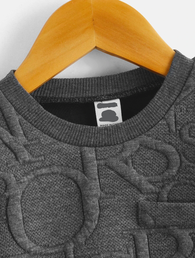 Conjunto de Sudadera y Pantalones Deportivos - Gris Oscuro