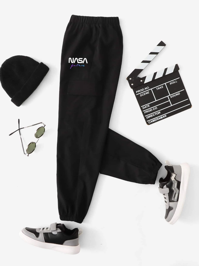 🚀 Jogger Estilo NASA - Comodidad Urbana con Toque Espacial