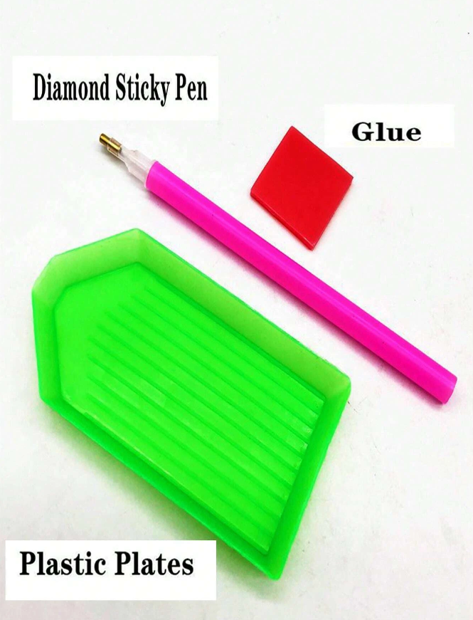 Cuadro Infantil de Dibujos Animados - kit de pintura diamante