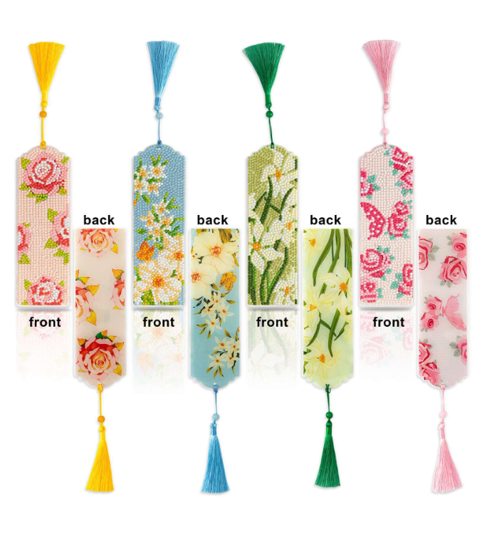 Marcadores de Libro de Diamantes