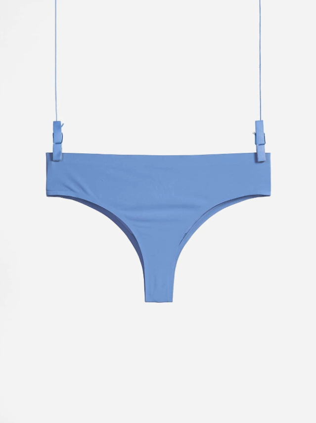 Tangas de Talle Bajo con Ribete en Contraste – Comodidad y Estilo 💙💜💚