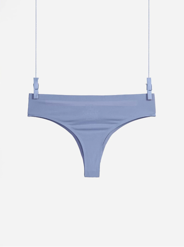 Tangas de Talle Bajo con Ribete en Contraste – Comodidad y Estilo 💙💜💚