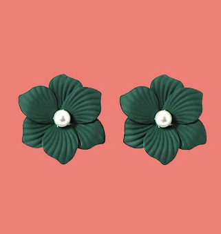 🌸 Aros Florales de Hierro – Estilo Dulce y Colorido