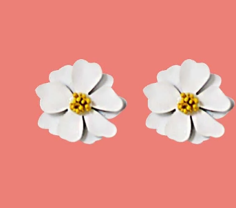 🌸 Aros Florales de Hierro – Estilo Dulce y Colorido